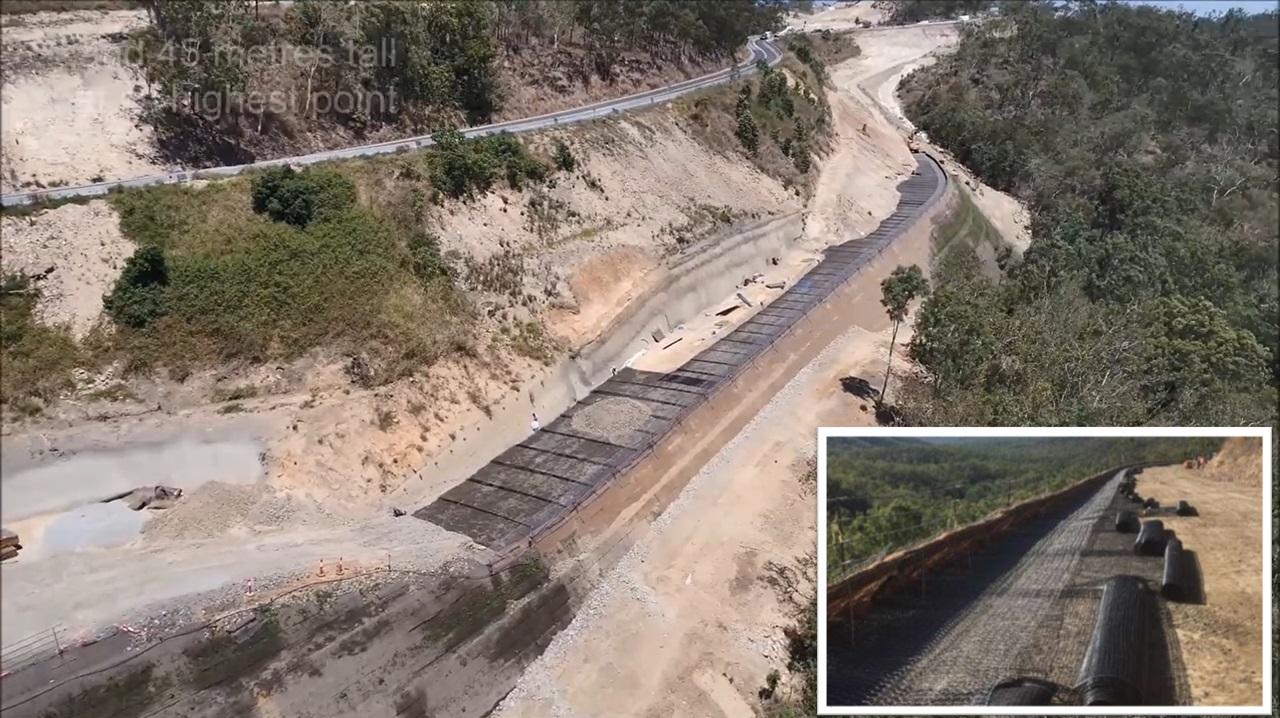 ACEGrid® Completes one of the Largest Geogrid Reinforced Embankment in ...